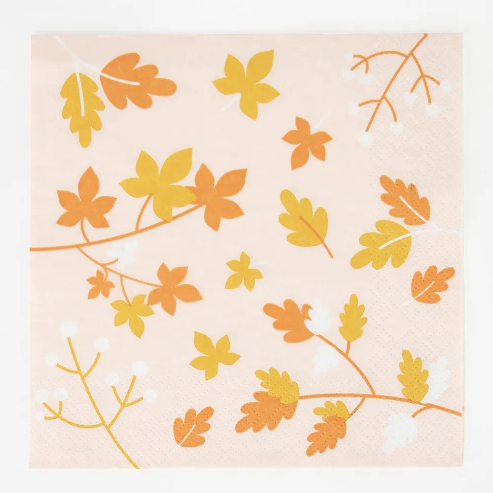 Cheap My Little Day 20 Autumn Leaf Napkins