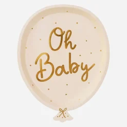 Discount Party Deco 6 Baby Plates