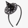 Store Rockahula 1 Black And Gold Halloween Witch Headband