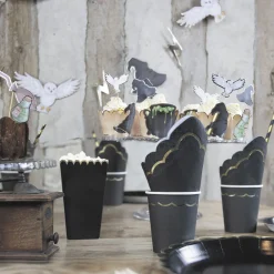 Shop Party Pro 8 Black Popcorn Boxes