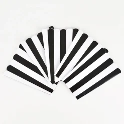 Fashion Amscan 5 Black Striped Popcorn Boxes