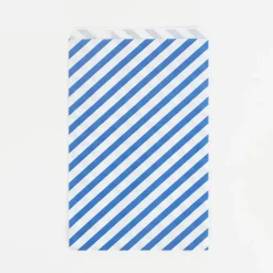 Flash Sale My Little Day 10 Blue Striped Pockets