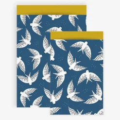 Sale House of Products 1 Blue Swallows Paper Pouch