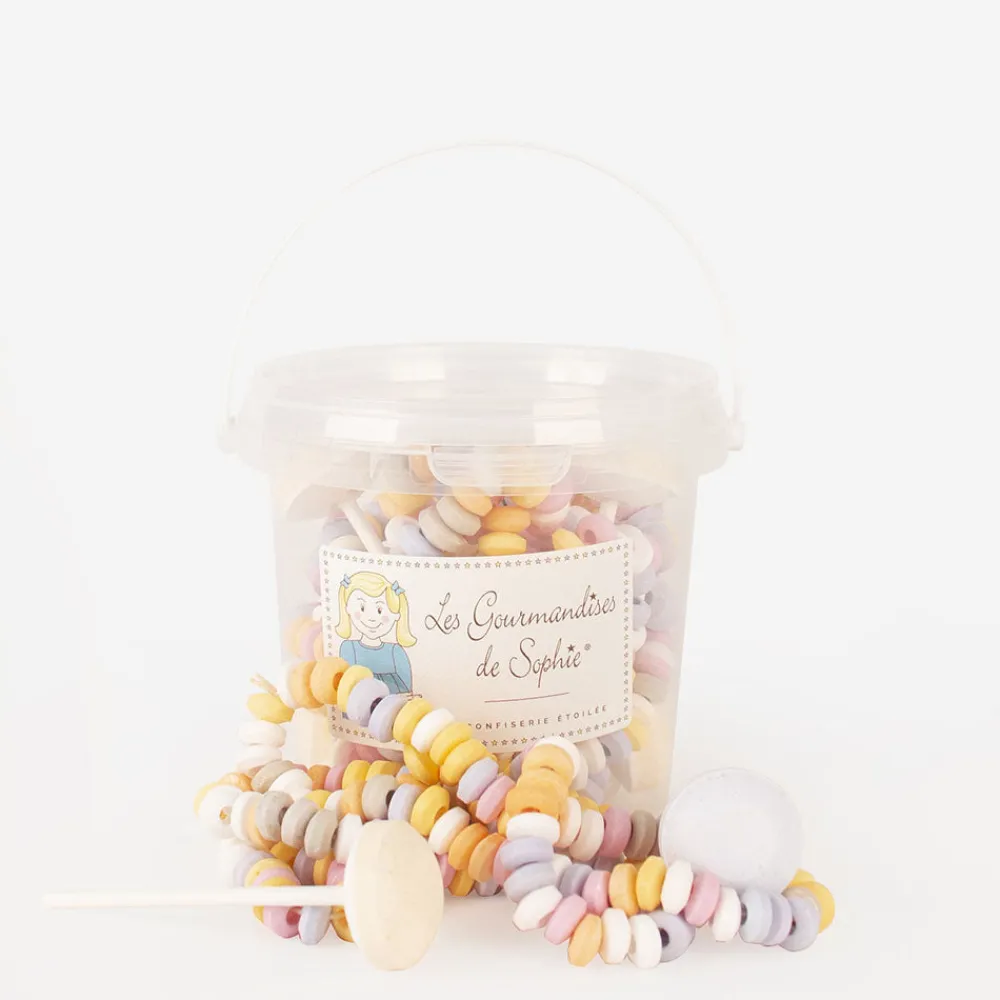 Sale Les gourmandises de Sophie 1 Bucket Of Candy Necklaces & Lollipops