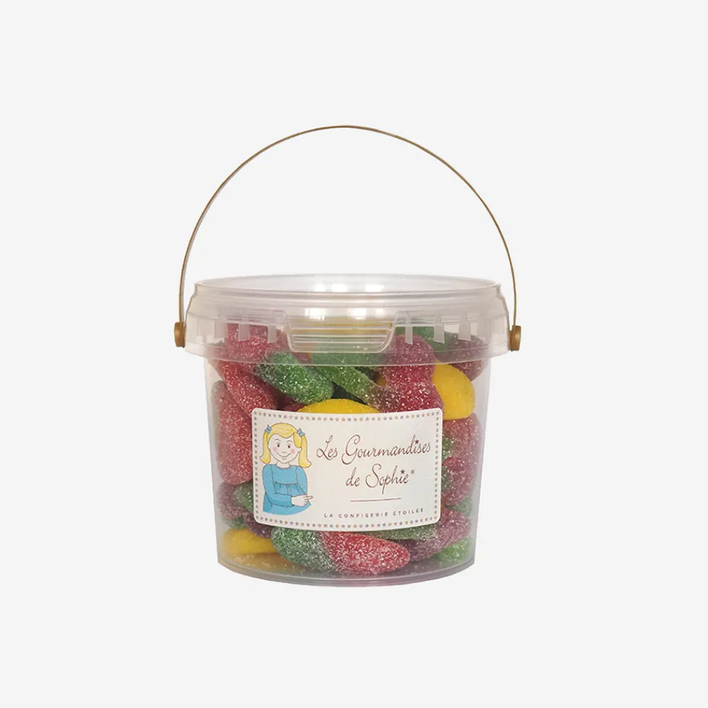 Fashion Les gourmandises de Sophie 1 Bucket Of Fruit Trio Candies