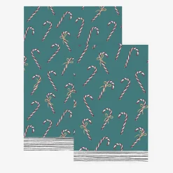 Flash Sale House of Products 1 Candy Cane Blue Paper Pouch