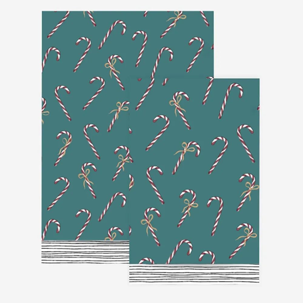 Flash Sale House of Products 1 Candy Cane Blue Paper Pouch