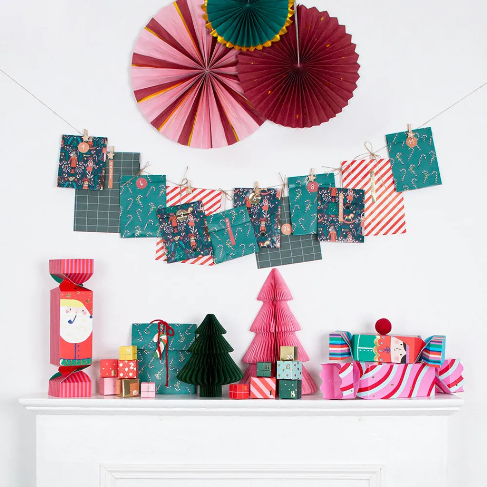 Flash Sale House of Products 1 Candy Cane Blue Paper Pouch