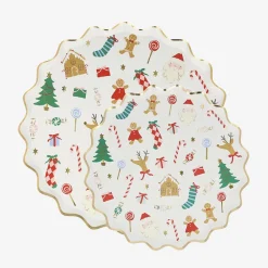 Cheap Meri Meri 8 Christmas Plates