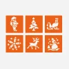 Best Sale Graine Créative 6 Christmas Stencils