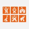 Flash Sale Graine Créative 6 Circus Stencils