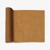 Store Arty Fêtes Factory 1 Cognac Muslin Table Runner
