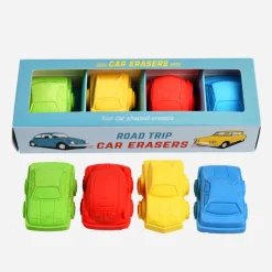 Clearance Rex London 4 Colored Car Erasers