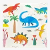 Flash Sale TalkingTables 12 Colorful Dino Napkins