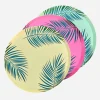 Best Ginger Ray 8 Colorful Palm Leaf Plates