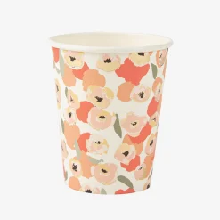 Clearance Arty Fêtes Factory 8 Coral Flower Cups