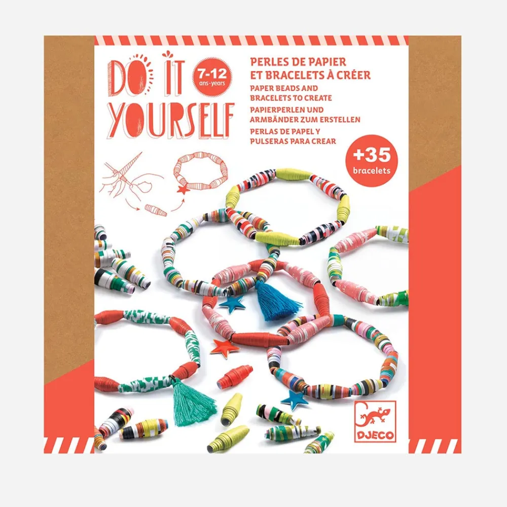 Discount Djeco 1 Creative Kit: Bracelets And Paper Beads