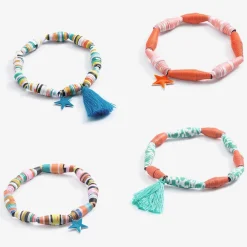 Cheap Djeco 1 Creative Kit: Bracelets And Paper Beads