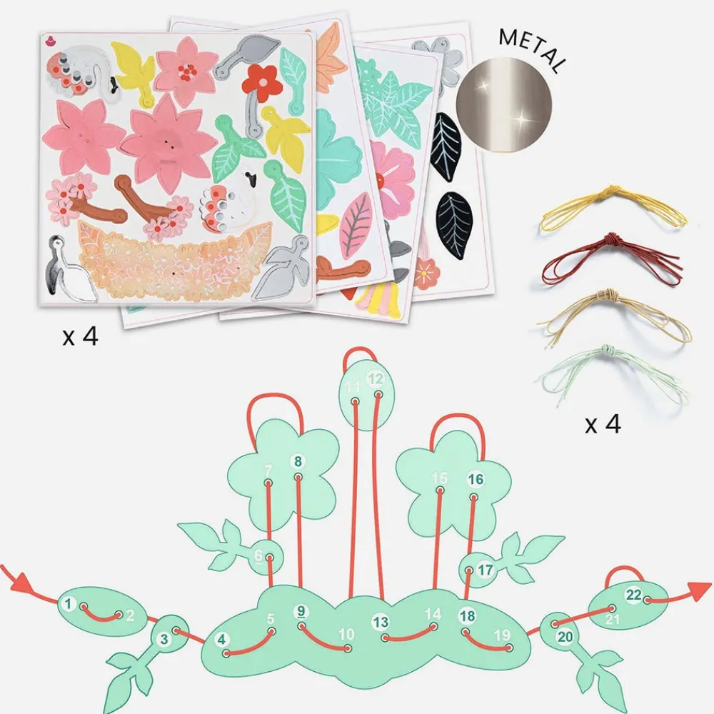 Store Djeco 1 Creative Kit For Paper Jewelry