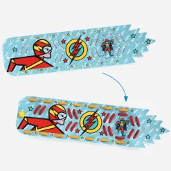 Clearance Djeco 1 Creative Kit For Superhero Bracelets