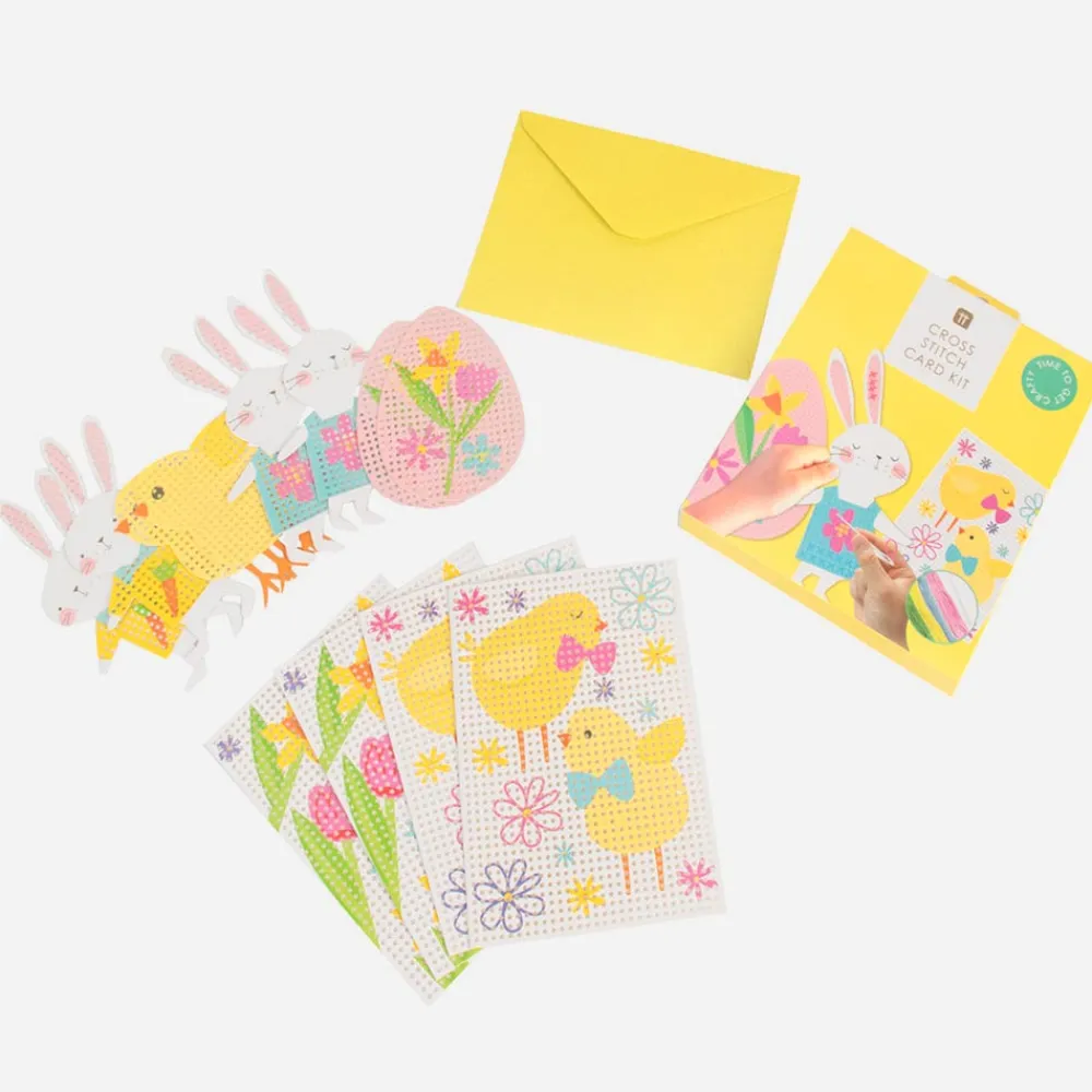 Flash Sale TalkingTables 12 Cross Stitch Easter Cards