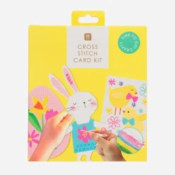 Hot TalkingTables 12 Cross Stitch Easter Cards