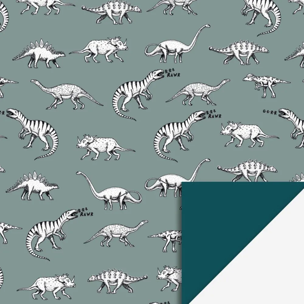 Best House of Products 1 Dino Skeleton Paper Pouch