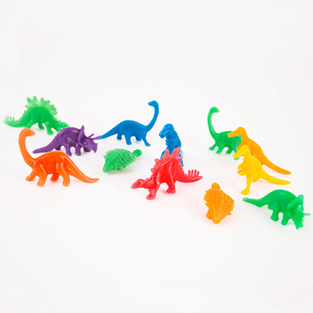 Cheap Unique Party 12 Dinosaurs - Multicolor