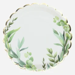 Best Party Pro 8 Eucalyptus Plates