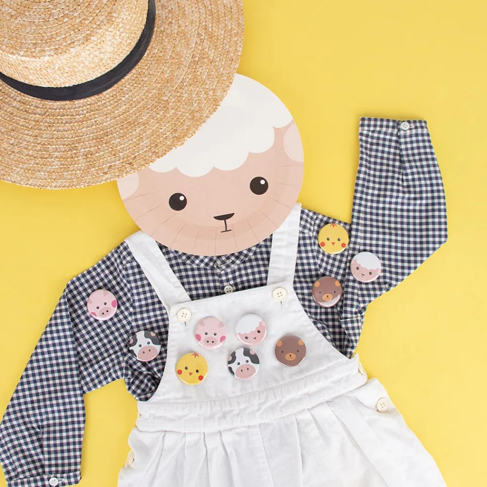 Hot My Little Day 1 Farm Animal Badge