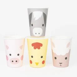 Fashion My Little Day 8 Farm Animal Cups