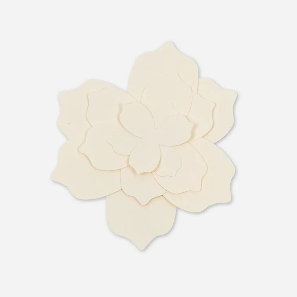 Clearance Arty Fêtes Factory 5 Flowers To Mount Ivory