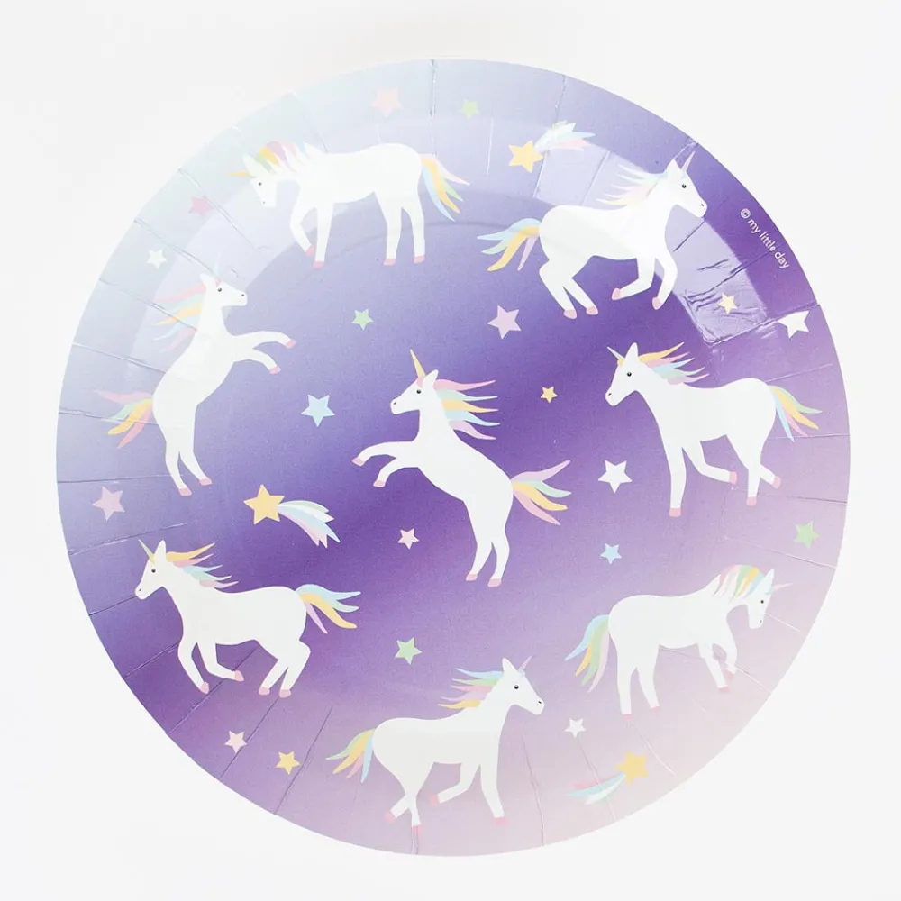 Discount My Little Day 8 Galactic Unicorn Plates