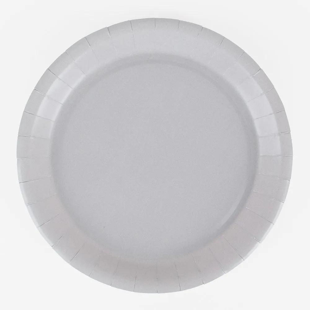 Online Isap 10 Gray Eco-Friendly Plates