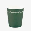 Cheap Party Pro 8 Green And Gold Cups