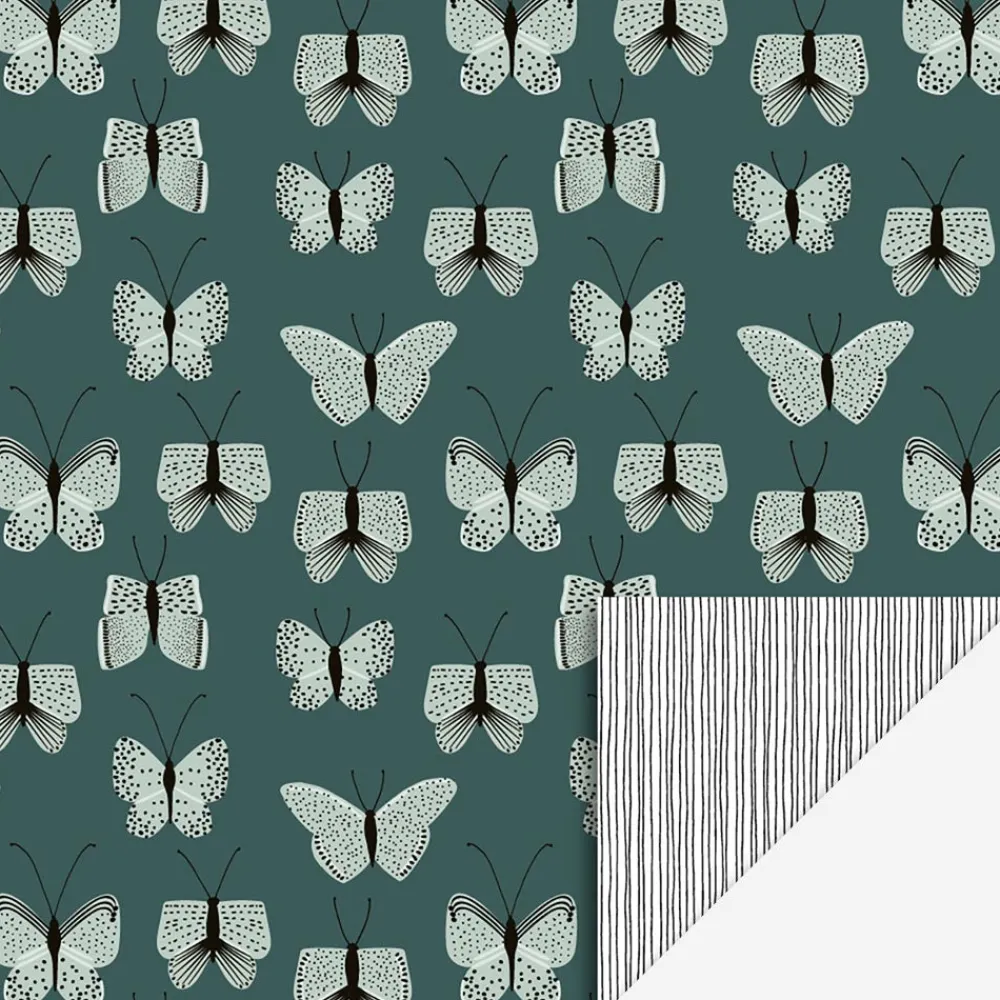 Cheap House of Products 1 Green Butterfly Paper Pouch