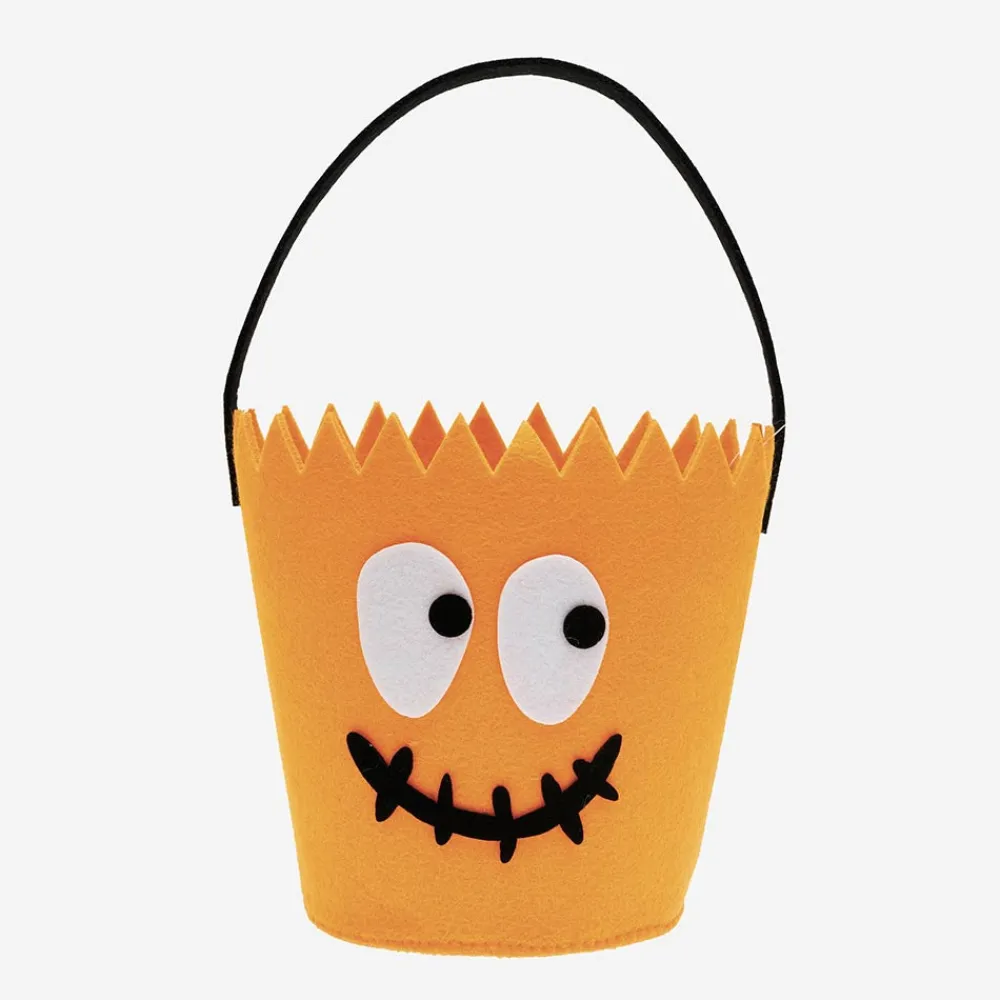 Cheap Rico Design 1 Halloween Pumpkin Felt Basket