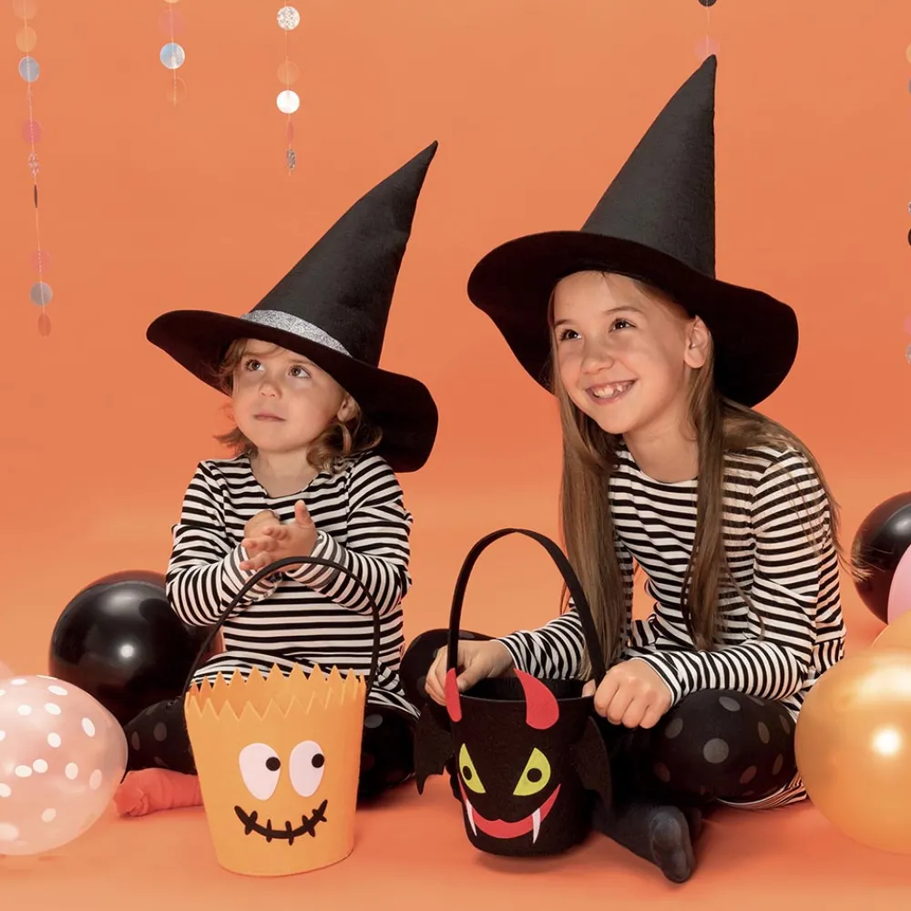 Cheap Rico Design 1 Halloween Pumpkin Felt Basket