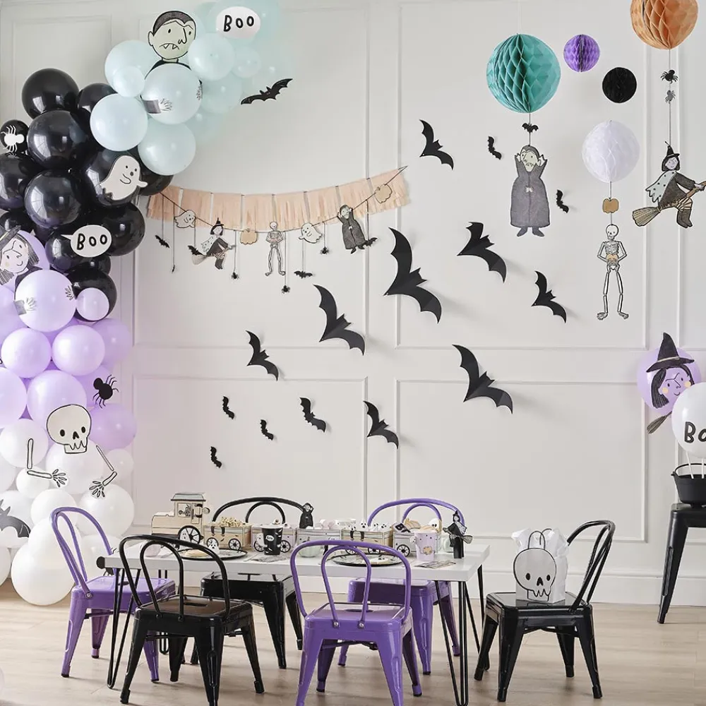 Cheap Ginger Ray 6 Halloween Skull Gift Bags