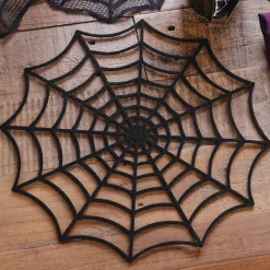 Discount Ginger Ray 4 Halloween Spider Web Placemats