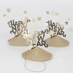 Flash Sale Meri Meri 6 Happy New Year Hats