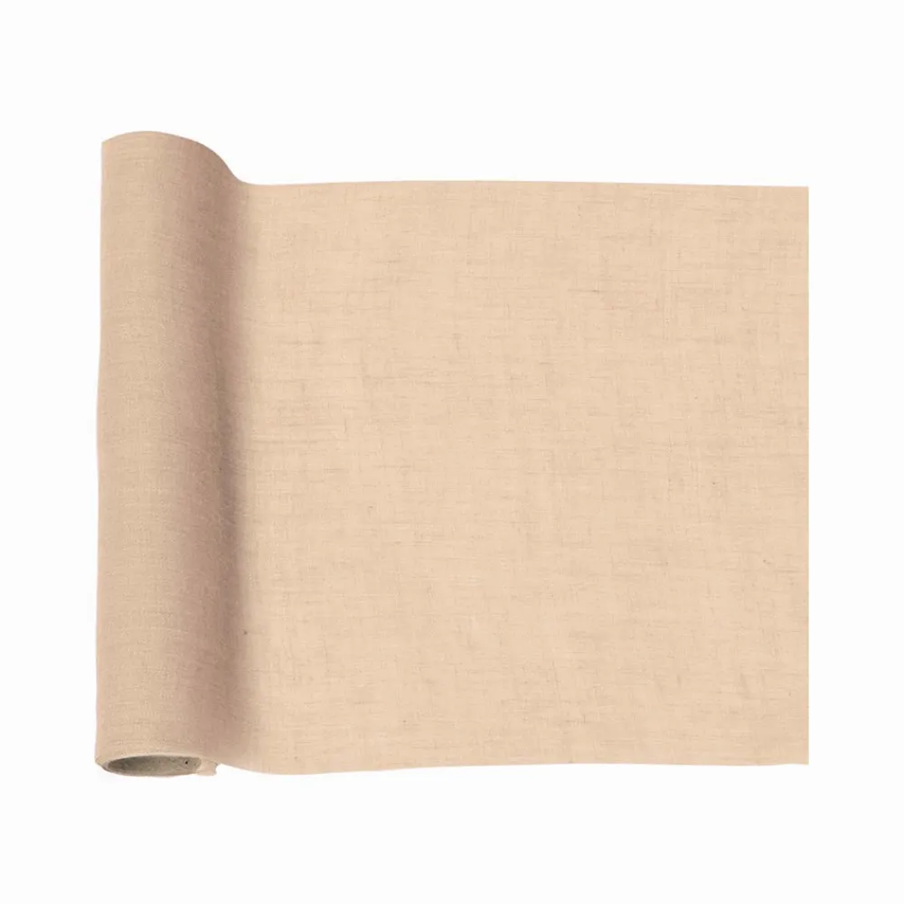 Shop Arty Fêtes Factory 1 Hazelnut Muslin Table Runner