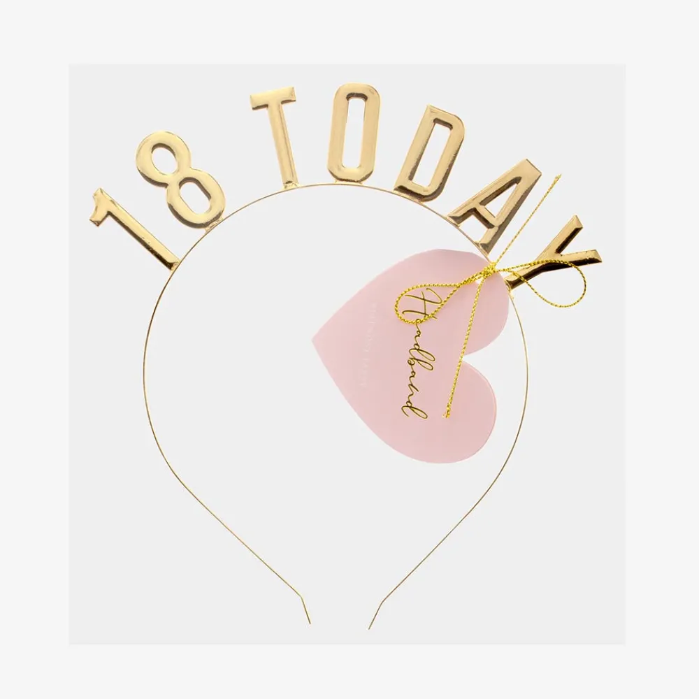 Best Party Deco 1 Headband 18 Years Old