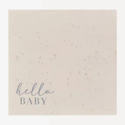 Online Ginger Ray 16 Hello Baby Napkins