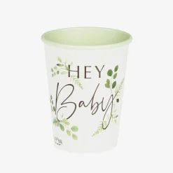 Shop Ginger Ray 8 Hey Baby Cups