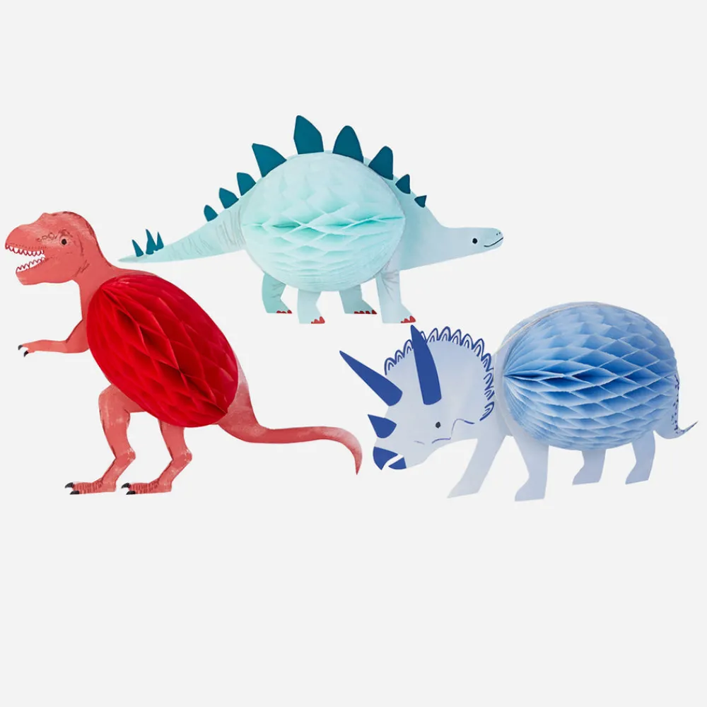 Cheap Meri Meri 3 Honeycomb Dinosaurs