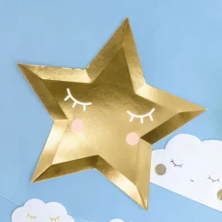 New Party Deco 6 Kawaii Star Plates
