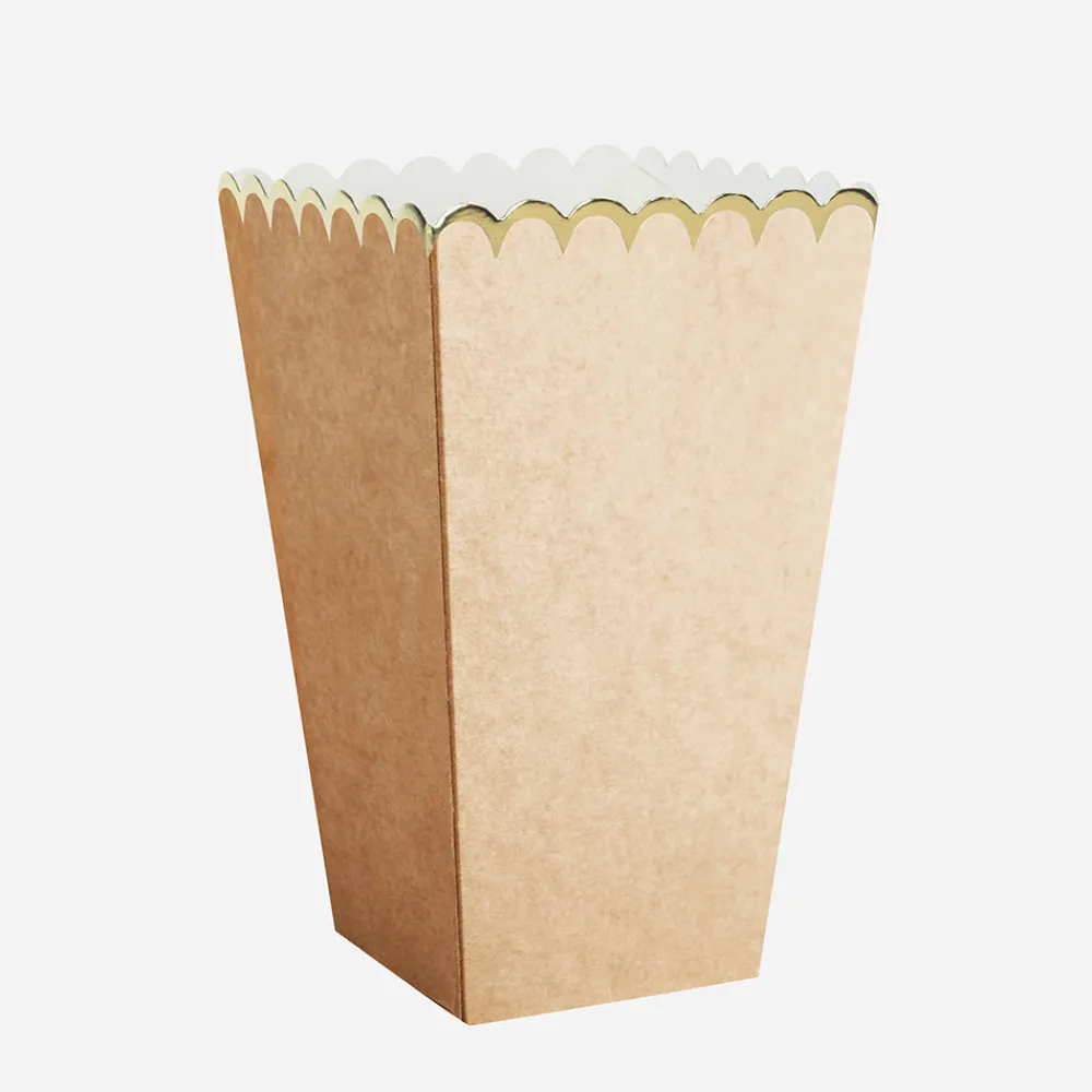 Hot Party Pro 8 Kraft Popcorn Boxes