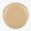 Shop Party Pro 8 Kraft Scalloped Plates