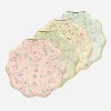 Flash Sale Meri Meri 8 Laduree Floral Plates